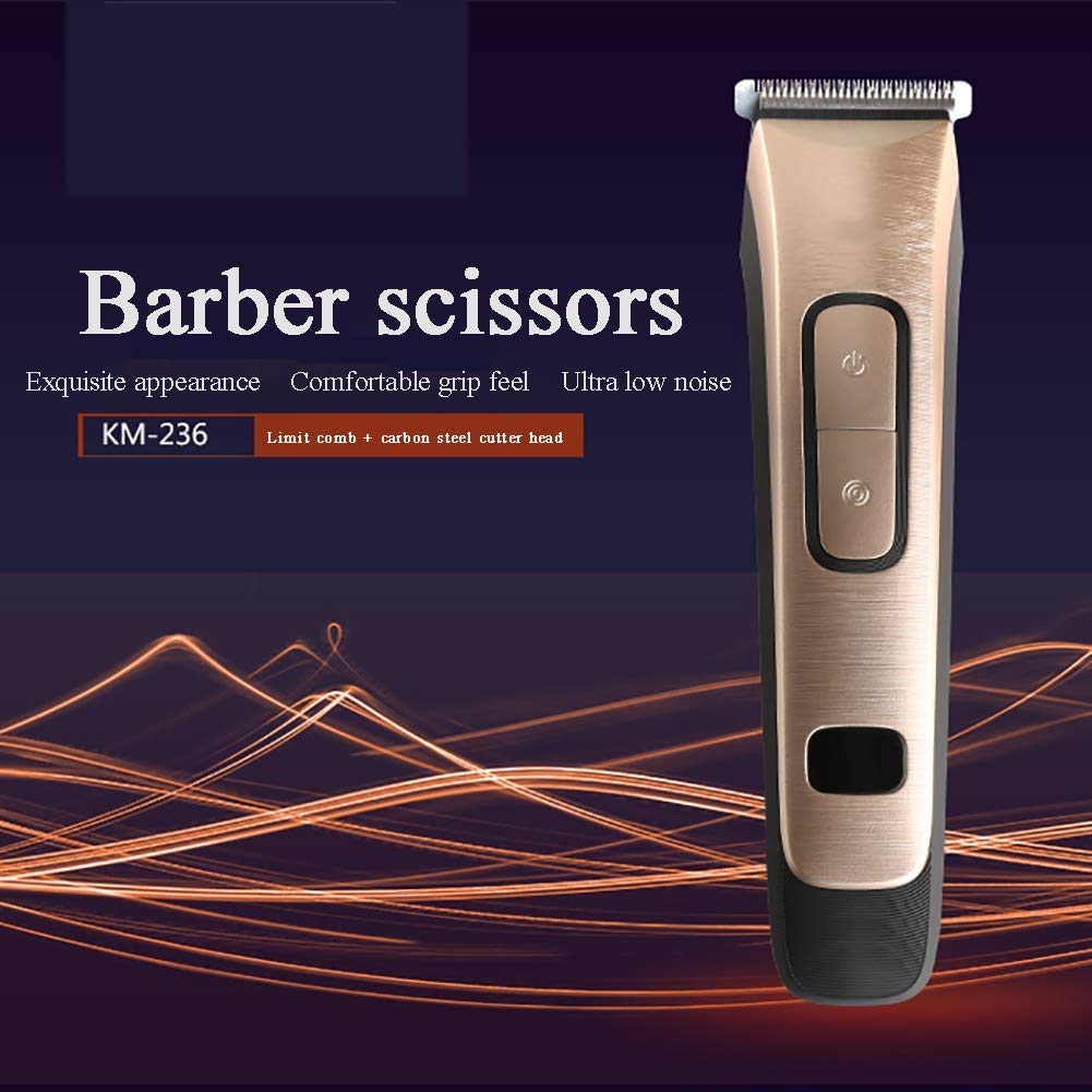 SKipdr Easy Hair Clipper Electric Hair Clipper, Charging Hair Clipper T-Shaped Head Digital Display Control Electric Clipper Beauty and Personal Care SKipdr