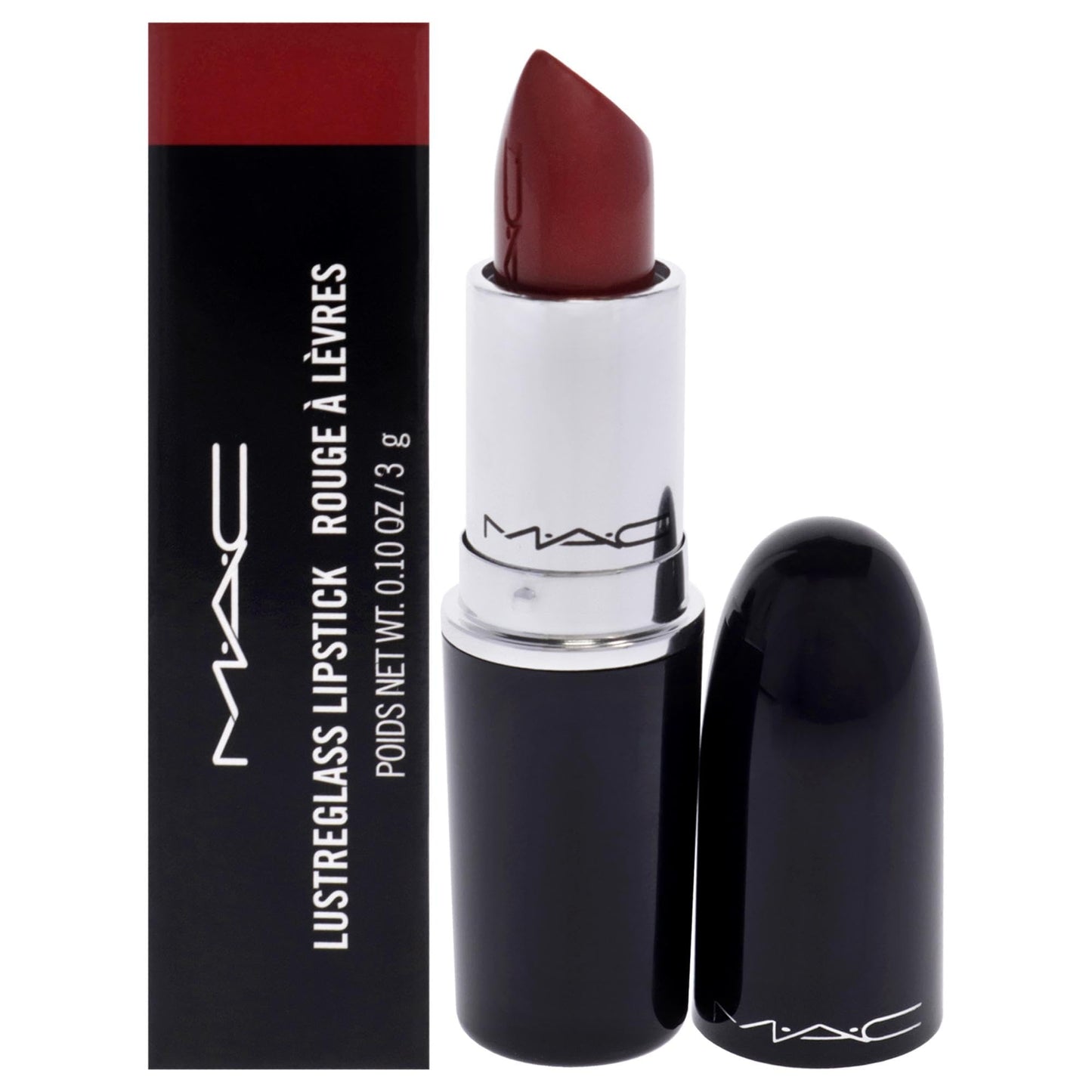 Lustreglass Lipstick - Lady Bug by MAC for Women - 0.1 oz Lipstick Beauty & Personal Care MAC
