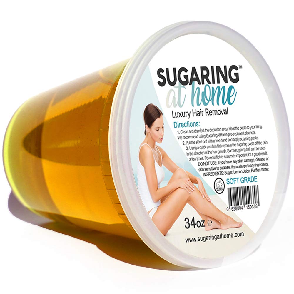 Sugaring Paste Soft for Legs and Bondage Technique + Applicator Beauty and Personal Care Sugaring Paste