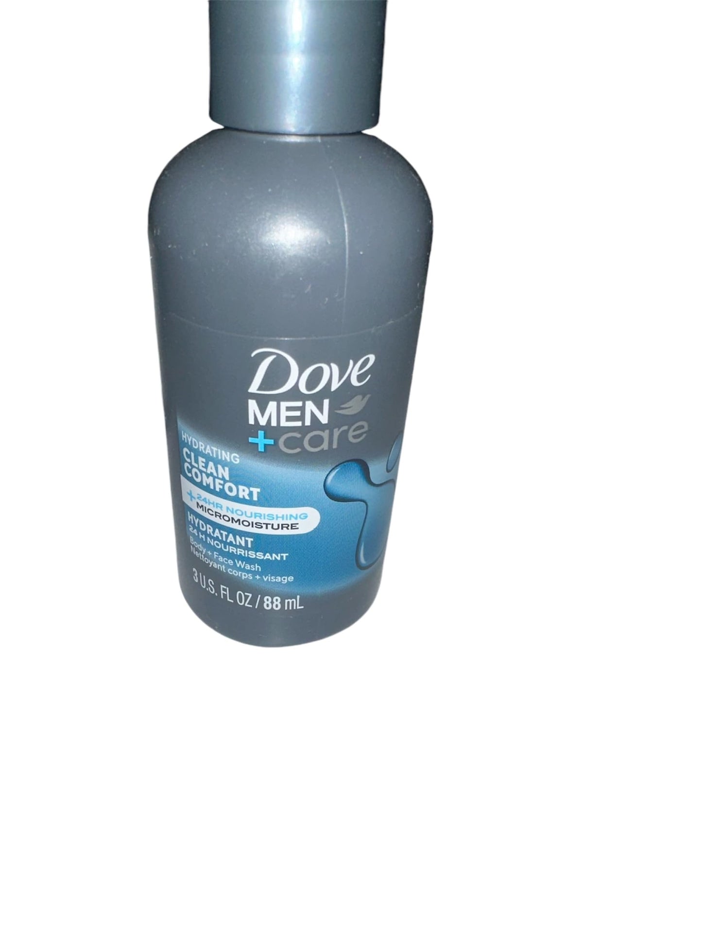 DOVE MEN +CARE Hydrating Clean Comfort Body and Face Wash with 24-Hour Nourishing Micromoisture Technology Body Wash for Men, 3 oz (3 pack) Beauty & Personal Care DOVE MEN + CARE