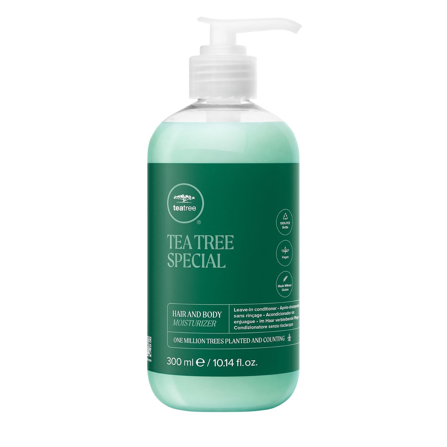 Tea Tree Hair and Body Moisturizer Leave-In Conditioner, Body Lotion, After-Shave Cream, For All Hair + Skin Types, 10.14 fl. oz. Beauty & Personal Care Tea Tree