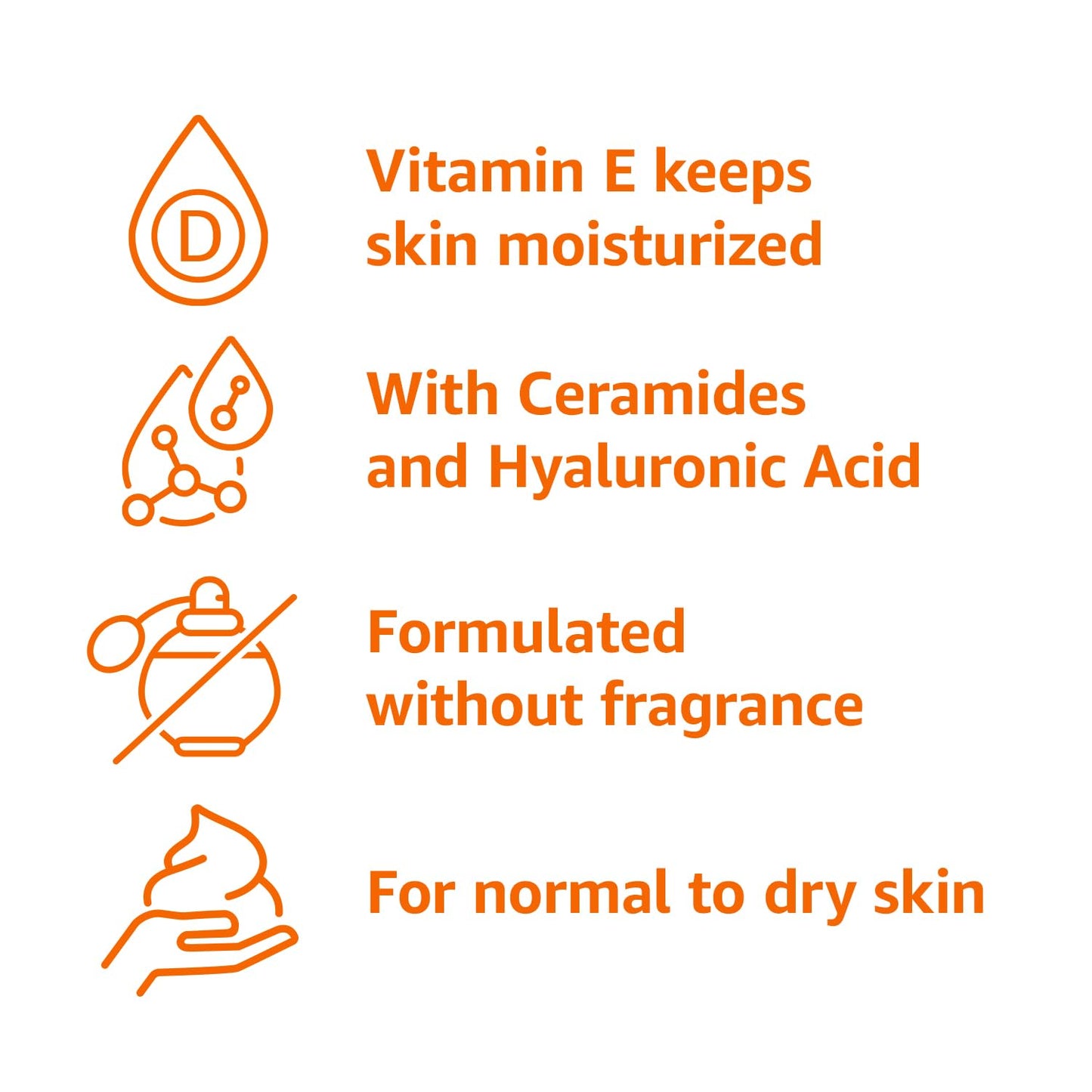 Amazon Basics Hydrating Facial Cleanser, Fragrance Free, with Ceramides, Non-Comedogenic, 12 Fl Oz, Pack of 12 Beauty and Personal Care Amazon Basics