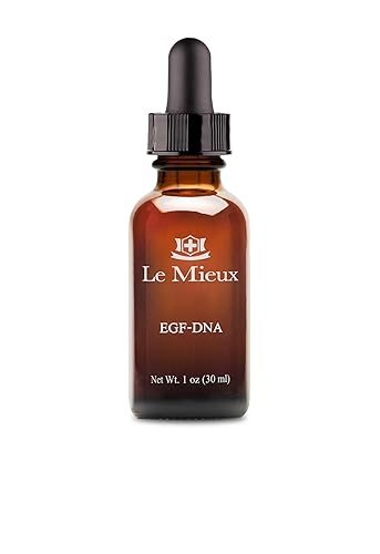 Le Mieux EGF-DNA Serum - Epidermal Growth Factor Serum for Face with Hyaluronic Acid for Post-Procedure & Aging Skin (1 oz / 30 ml) Beauty & Personal Care Le Mieux