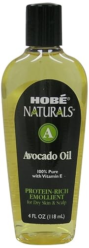 Hobe Naturals Avocado Oil, 4 Fluid Ounce Beauty & Personal Care Hobe Labs