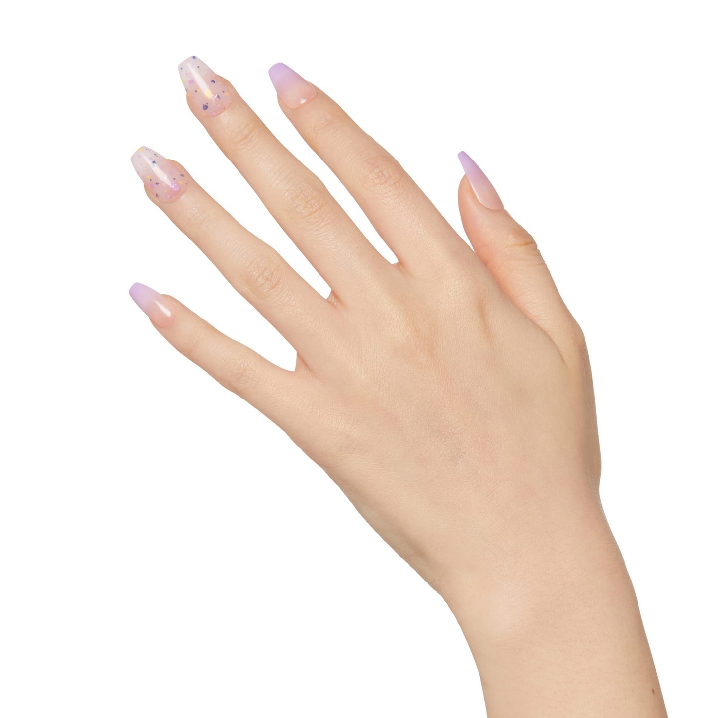 KISS imPRESS No Glue Mani Press On Nails, Design, 'All I Want', Purple, Medium Size, Coffin Shape, Includes 30 Nails, Prep Pad, Instructions Sheet, 1 Beauty & Personal Care imPRESS