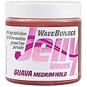 WAVEBUILDER Jelly Waves Guava Medium Hold Grease Free Pomade Beauty & Personal Care WAVEBUILDER