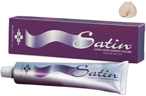 Satin Hair Color Ash Series | Very Light Ash Blonde 9A | Permanent Hair Dye | 3 Oz Beauty & Personal Care Satin