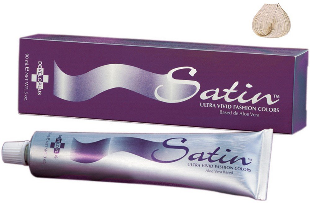 Satin Hair Color Ash Series | Very Light Ash Blonde 9A | Permanent Hair Dye | 3 Oz Beauty & Personal Care Satin