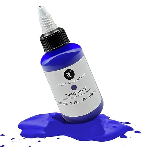 Narrative Cosmetics FX Alcohol Airbrush Paints - 2 fl oz, Skin Safe, Quick Dry, Waterproof, Sweatproof, Transferproof Liquid Makeup for Bodypainting Beauty & Personal Care Narrative Cosmetics