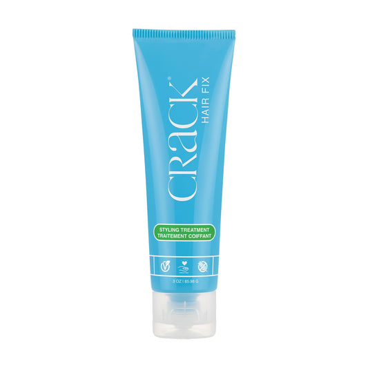 Crack HAIR FIX Styling Treatment - Multi-Tasking, Anti-Frizz, Leave-In Styling Cream with Protection from Humidity, Chlorine, Heat Treatments & Sun, 3 Beauty & Personal Care Crack