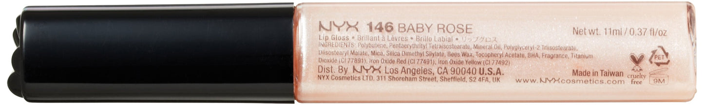 NYX Professional Makeup Mega Shine Lip Gloss, Baby Rose, 0.37 Ounce Beauty & Personal Care NYX PROFESSIONAL MAKEUP