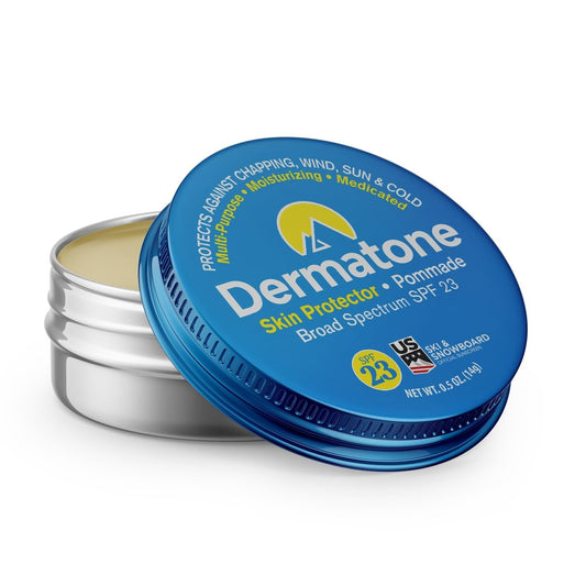Dermatone Skin Protector Balm 0.5 oz – SPF 23 Face & Lip Balm for Sun, Wind, Cold & Frostbite Protection | Moisturizes & Repairs Dry Skin Beauty & Personal Care DERMATONE