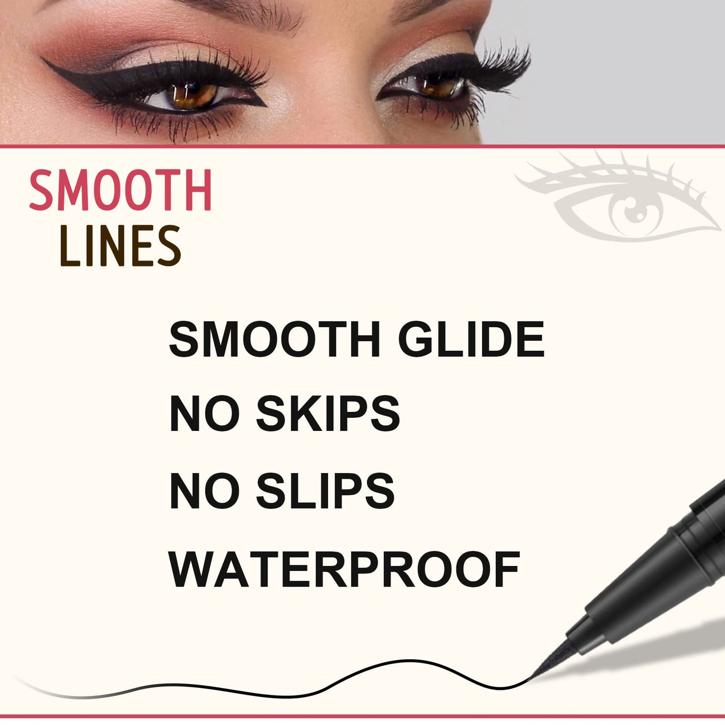 LAVONE Eyebrow Stamp Pencil Kit for Eyebrows Makeup, with Waterproof Eyebrow Pencil, Eyeliner, Eyebrow Pomade, and Dual-ended Eyebrow Brush - Light Beauty and Personal Care LAVONE