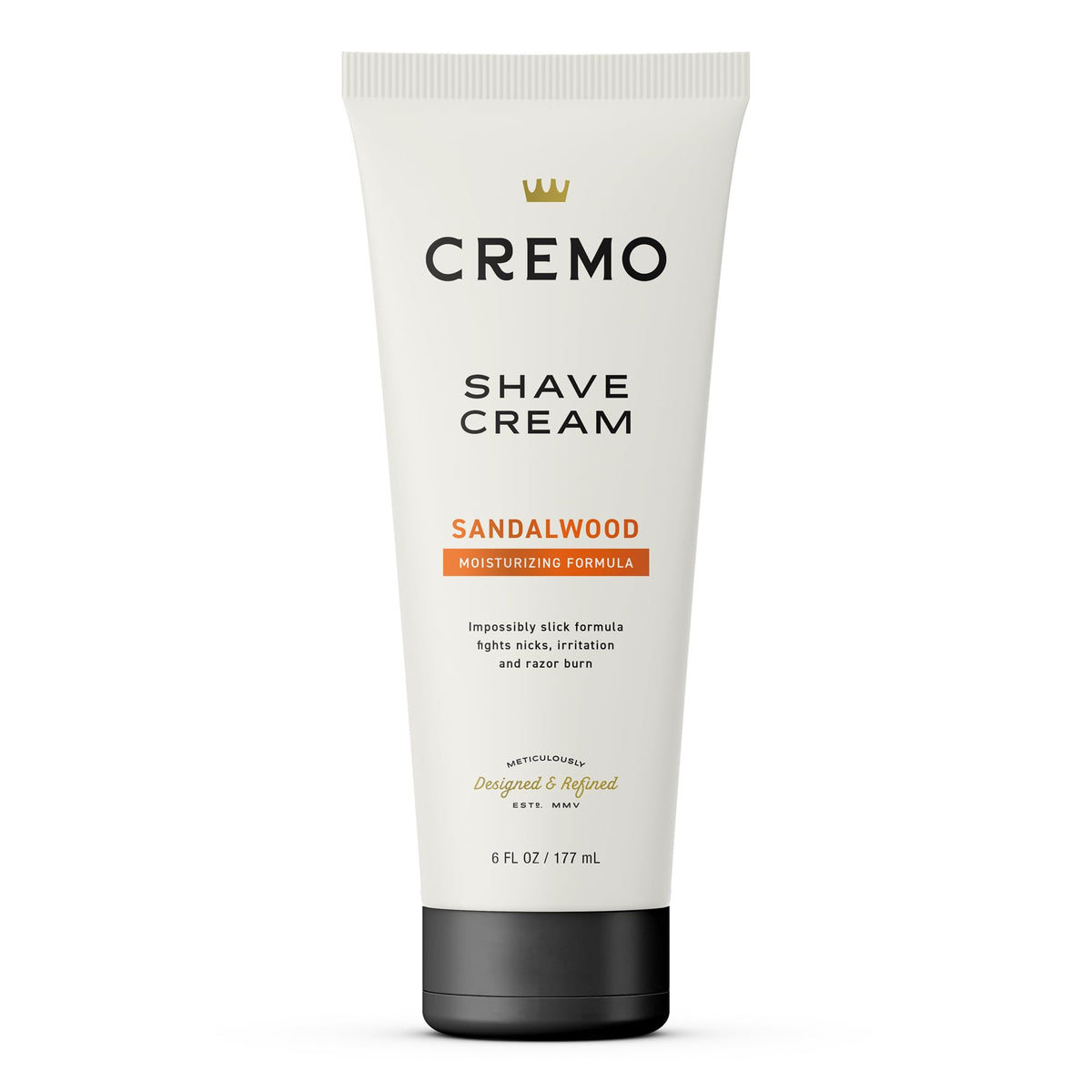 Cremo Sandalwood Shave Cream, Astonishingly Superior Ultra-Slick Shaving Cream for Men, Fights Nicks, Cuts and Razor Burn, 6 Fl Oz Beauty and Personal Care Cremo