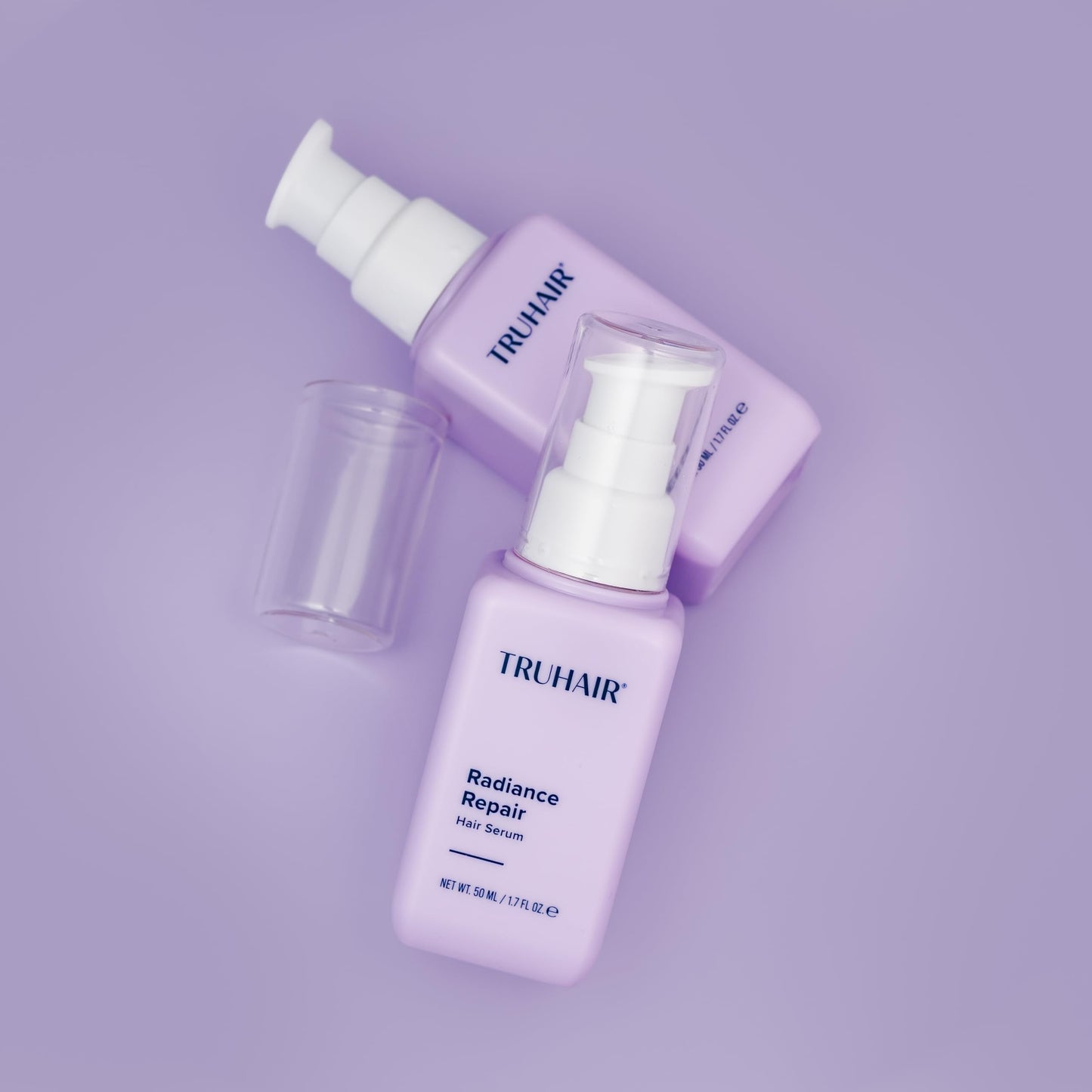 Truhair Radiance Repair Hair Serum - Keratin & Peptide Treatment with Argan, Camellia & Plant Oils - Smooth Frizz, Add Shine & Heat Protection Beauty & Personal Care Truhair