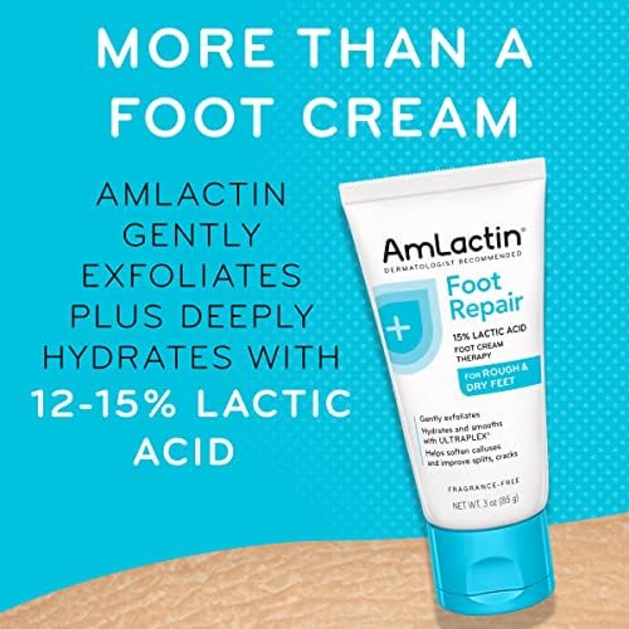 AmLactin Foot Cream Therapy, 3 Ounce (Pack of 2) Beauty & Personal Care AmLactin