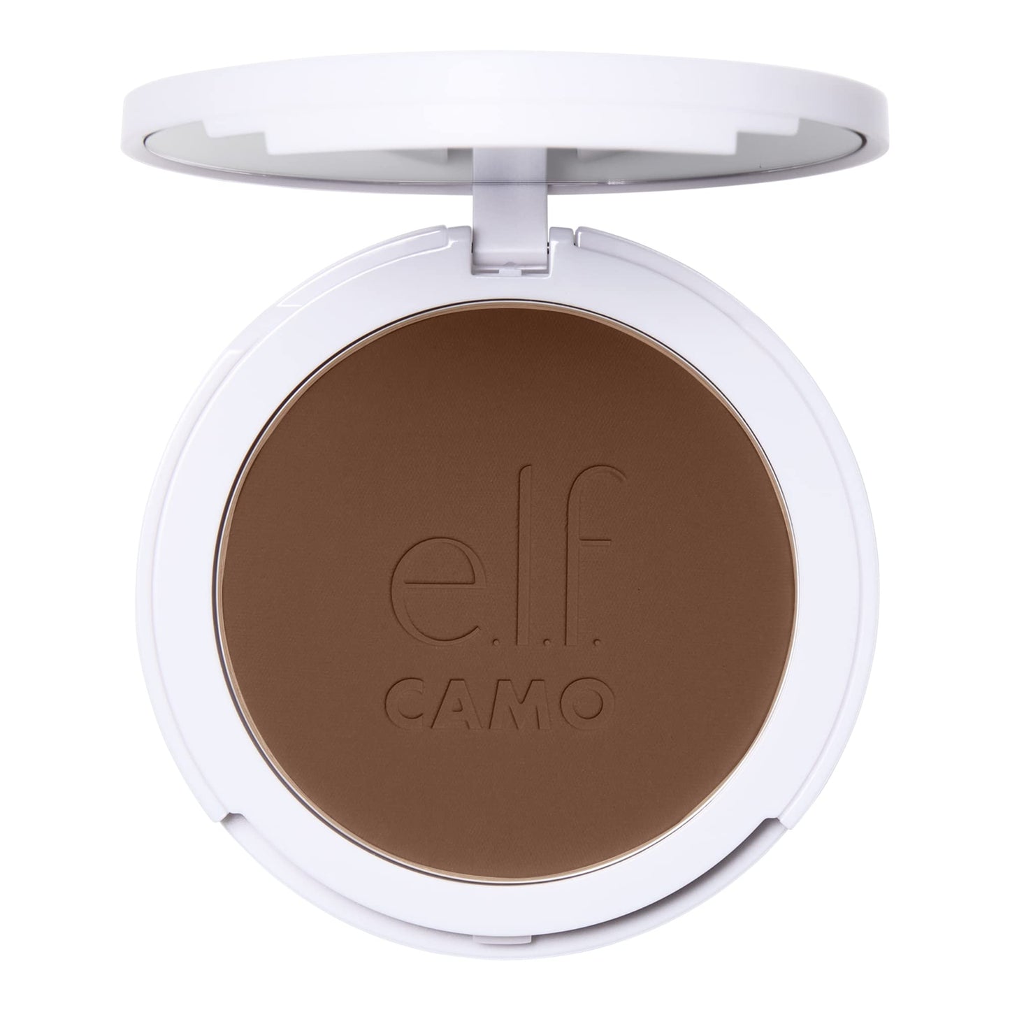 e.l.f. Camo Powder Foundation, Lightweight, Primer-Infused Buildable & Long-Lasting Medium-to-Full Coverage Foundation, Rich 620 W Beauty & Personal Care e.l.f.