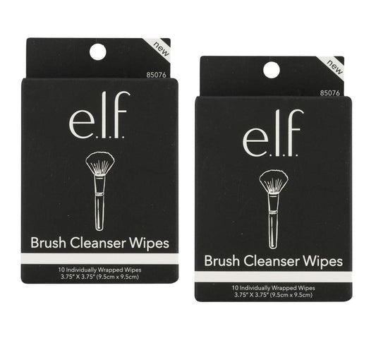 Pack of 2 e.l.f. Brush Cleanser Wipes, 85076 Beauty & Personal Care e.l.f.
