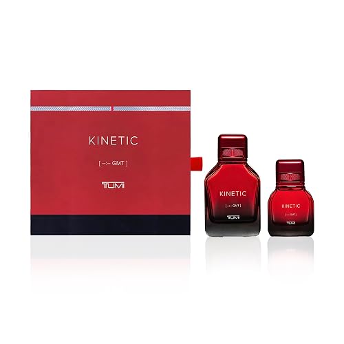 TUMI KINETIC [--:-- GMT] - Masculine & Spicy Cologne for Men with Smoky & Woody Notes - 6.7 oz & 1.0 oz Eau de Parfum Beauty & Personal Care TUMI