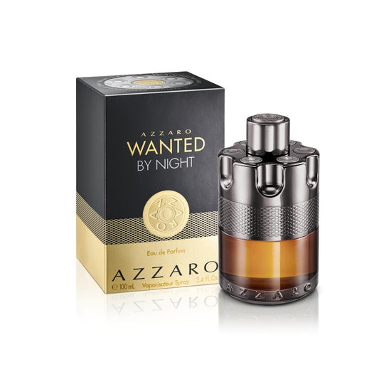 Azzaro Wanted by Night Eau de Parfum - Warm & Spicy Cologne for Men - With Cinnamon, Incense, & Tobacco Accord - Long Lasting - Luxury Perfume for Men Beauty & Personal Care Azzaro