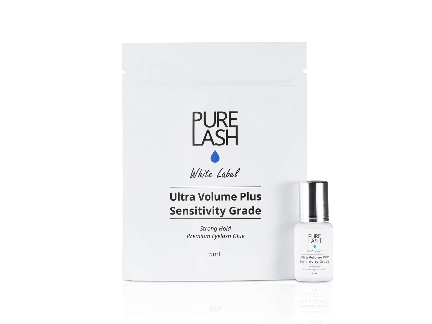 Most Sensitive Eyelash Extension Glue / Pure Lash / White Label / 5 Milliliter / 2-3 Seconds Drying Time / Retention 4-5 Weeks / Professional Use Only Beauty & Personal Care Pure