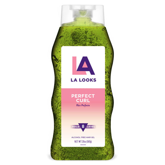 LA Looks Absolute Styling Hair Gel - Perfect Curl - 20 Oz - Hold for Defined, Long-Lasting Frizz Free Curls Beauty & Personal Care L.A. Looks