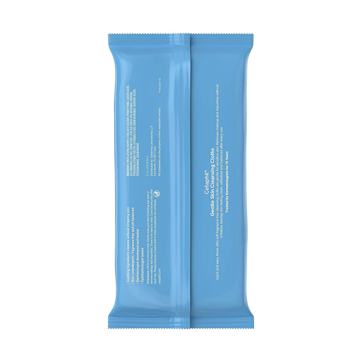 Cetaphil Face and Body Wipes, Gentle Skin Cleansing Cloths, 25 Count (Pack of 2), for Dry, Sensitive Skin, Flip Top Closure, Great for the Gym Beauty & Personal Care Cetaphil