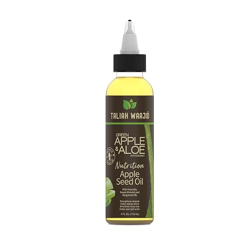 Taliah Waajid Green Apple & Aloe Nutrition Apple Seed Oil 4oz Beauty & Personal Care Taliah Waajid black earth products