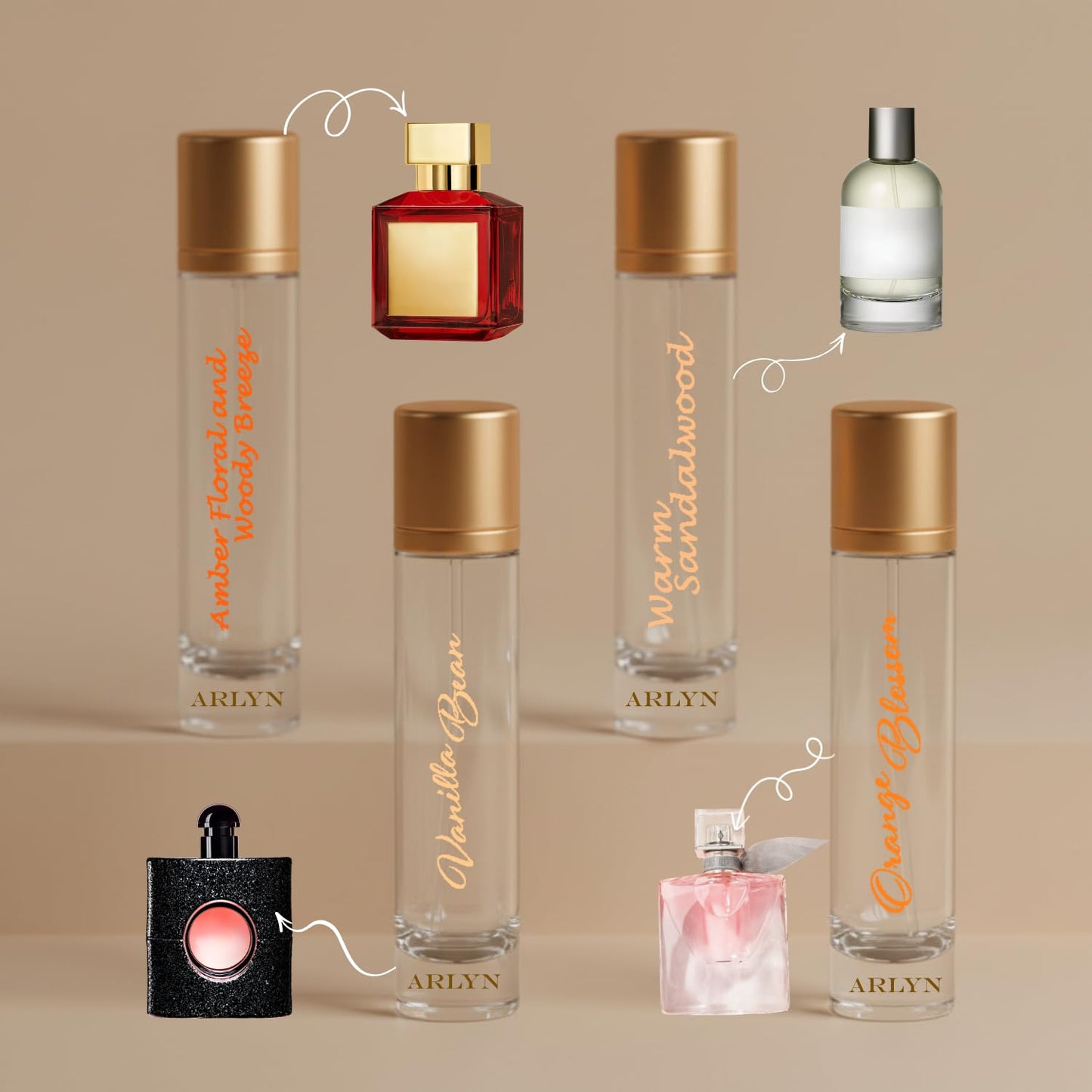 ARLYN, 4 Pc Discovery Gift Set | 1.76 FL Oz | Unisex, Men & Women Eau de Parfum |, Vegan, Cruelty-Free, Made In USA, Long Lasting Beauty & Personal Care ARLYN BY BELLEVUE PARFUMS