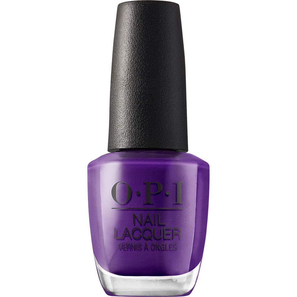 OPI Nail Lacquer Purple With a Purpose | Opaque Dark Purple Shimmer Chip Resistant Nail Polish | Vegan, Fast Drying, Streak Free Beauty & Personal Care OPI