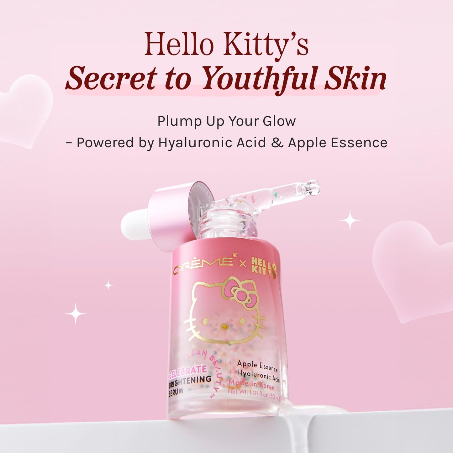 The Crème Shop x Hello Kitty Celebrate Brightening Serum - Klean Beauty, 2.9 Fl Oz, 1 Beauty & Personal Care The Crème Shop