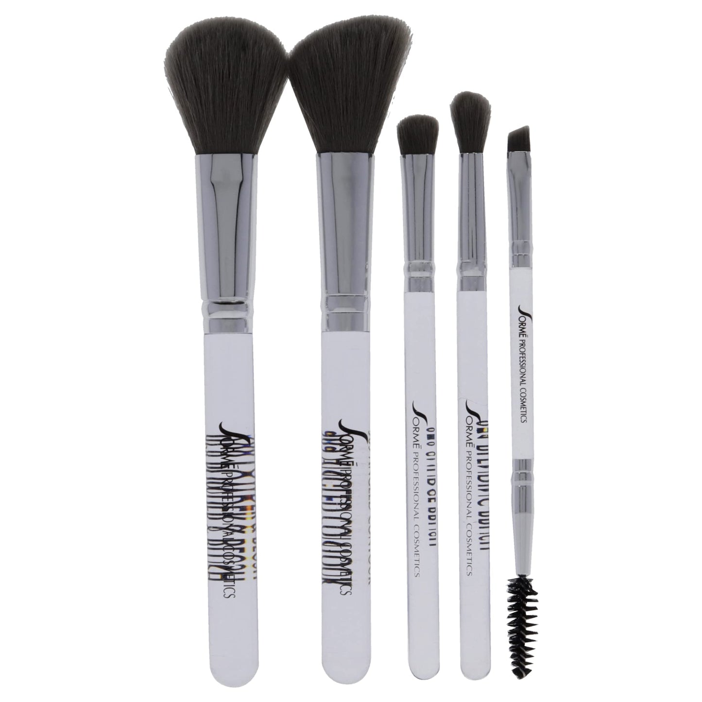Sorme' Treatment Cosmetics Professional Brush Set A (968,969,970,971,972), Soft Fibers, Flawless Blending, Comfortable Grip, Professional Application Beauty & Personal Care SORMÉ