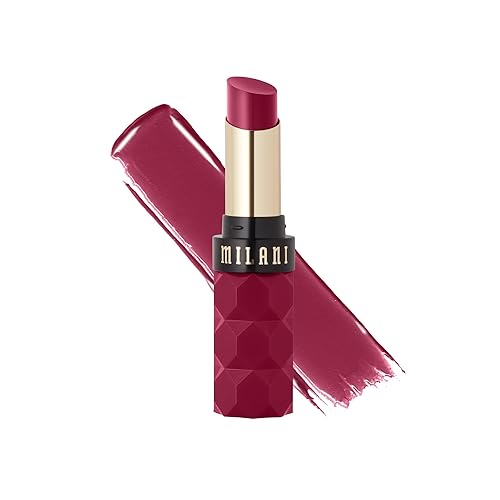 Milani Color Fetish Lipstick- Sheer to Medium Coverage Lip Balm Beauty & Personal Care Milani