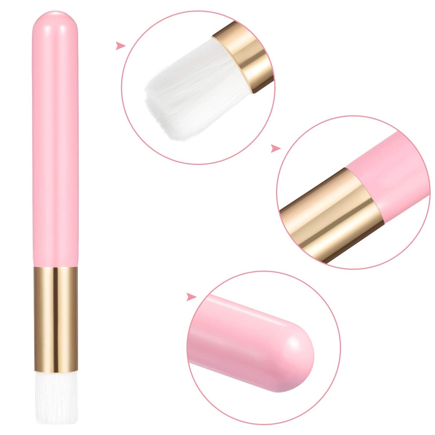 20 Pcs Eyelash Shampoo Brushes,Lash Shampoo Brush Lash Extension Brushes for Cleansing Peel Off Blackhead Remover Tool Beauty & Personal Care Yaomiao