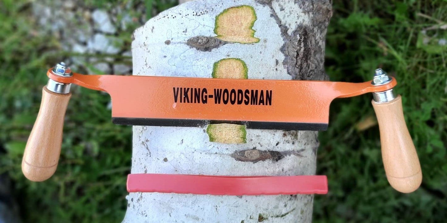 VMTW Viking Woodsman LT028 5 inch Straight 30 deg Bevel Blade Sharpened Draw Shave Beauty and Personal Care VMTW