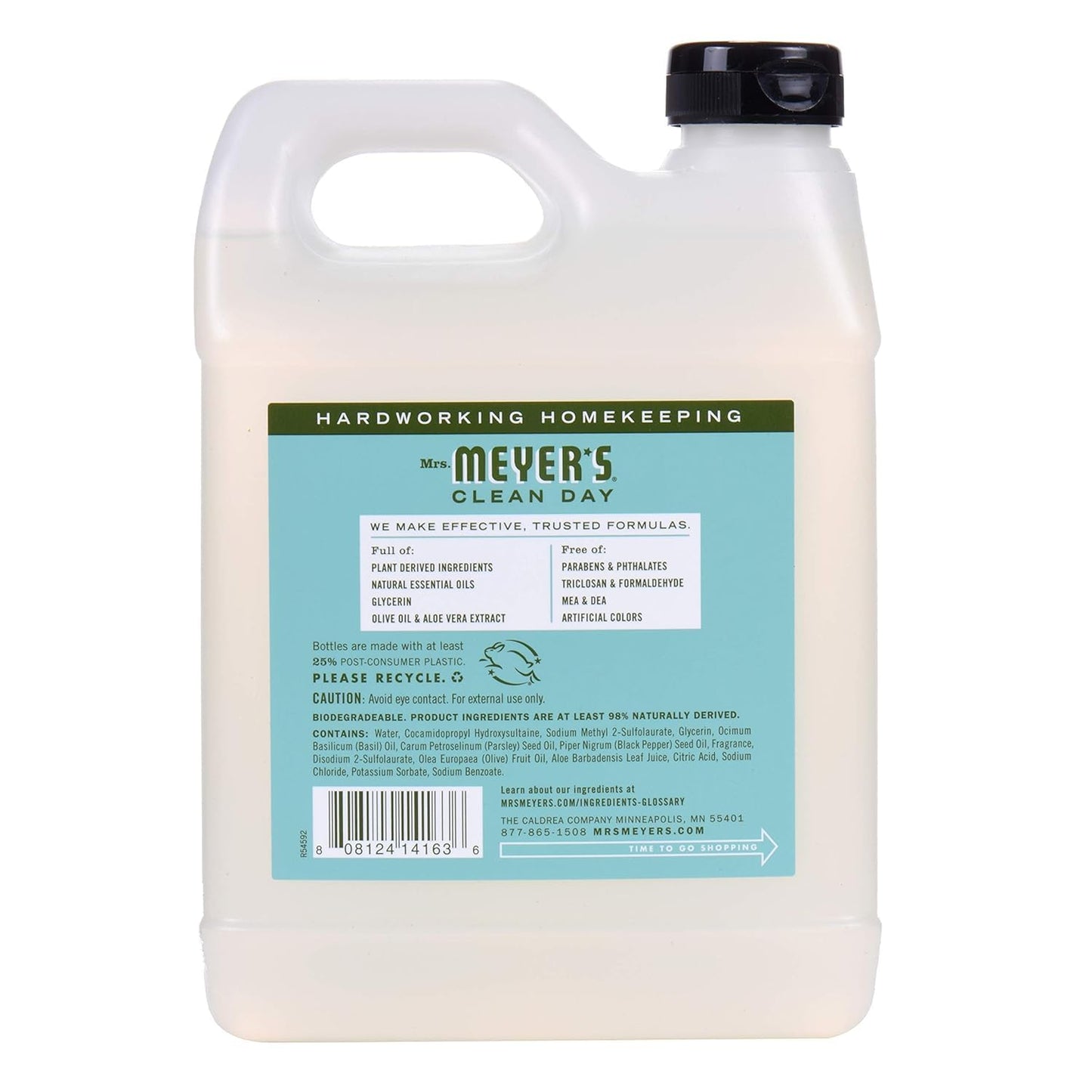 Mrs. MEYER'S CLEAN DAY Hand Soap Refill Scent Variety Pack 2 CT (Lavender + Basil) Beauty & Personal Care Mrs. MEYER'S
