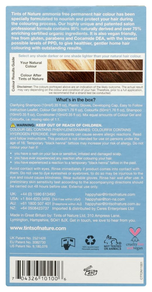 (2 Pack) - Tints of Nature - Light Golden Brown | 130ml | 2 PACK BUNDLE Beauty & Personal Care Tints of Nature