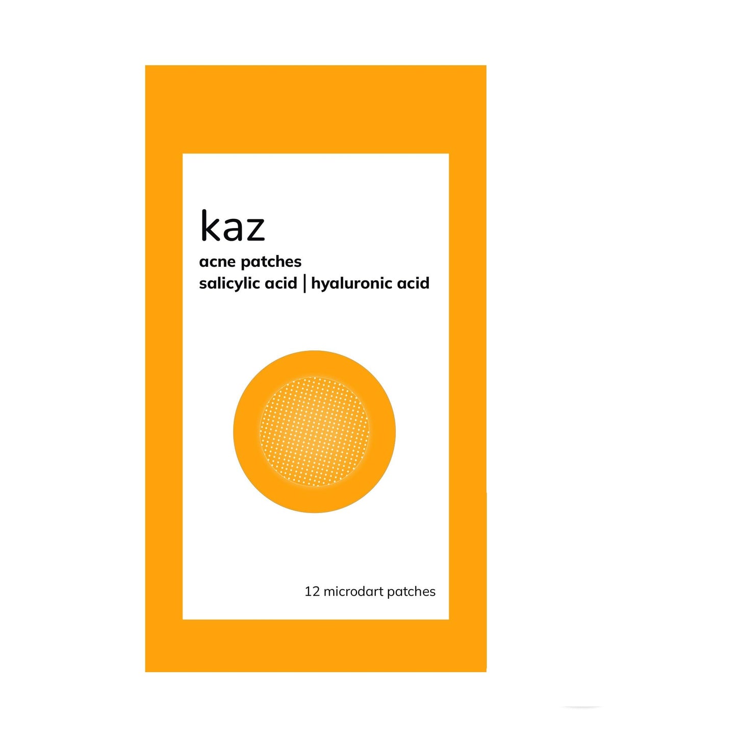 Waxness Kaz Microdart Acne Patches with Salicylic Acid & Hyaluronic Acid for Deep Pimples 12 Patches - Professional Skin Care Beauty and Personal Care Waxness