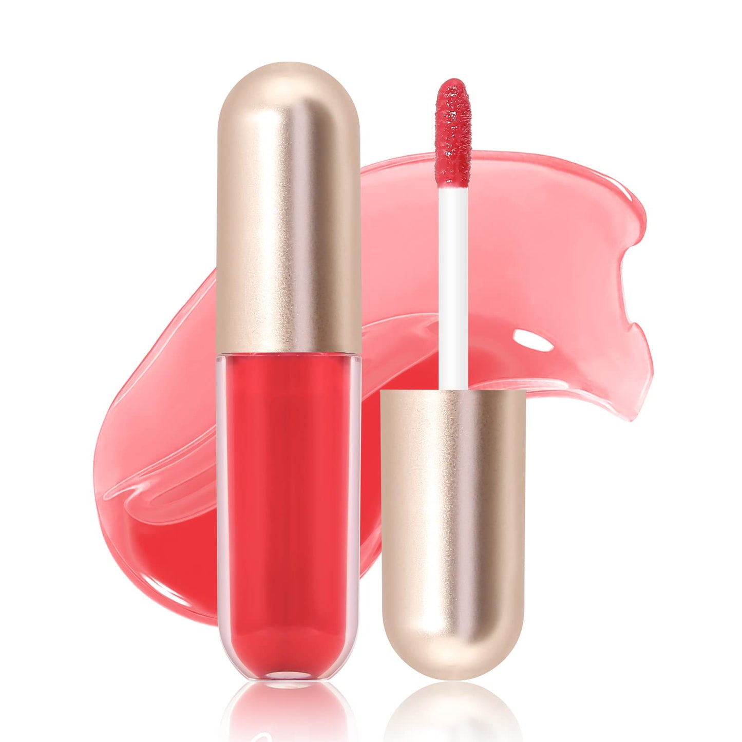 KISSIO Plumping Lip gloss,Glossy and Cool,Make Lips Plump and Moisturizing,Lip Gloss contains Peppermint and Beeswax,Cruelty Free,0.19 oz,05 Dogwood Beauty and Personal Care KISSIO