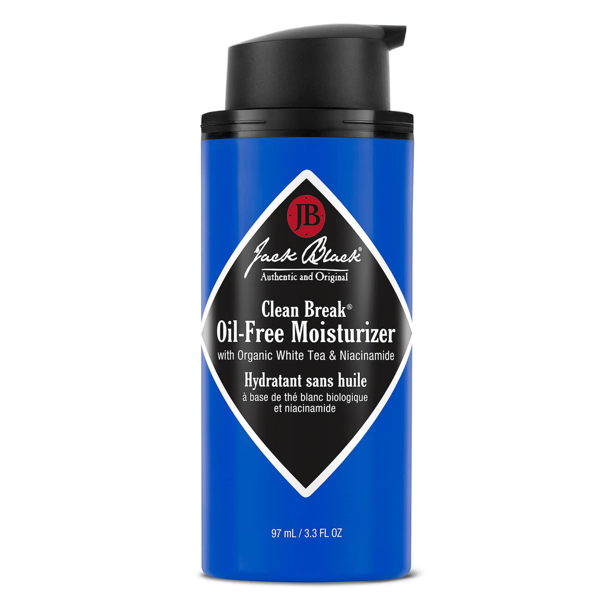 Jack Black Clean Break Oil-Free Moisturizer, 3.3 Fl. Oz - Face Moisturizer for Men, Face Lotion, Daily Moisturizer for Face, Skin Moisturizer Face Beauty & Personal Care Jack Black