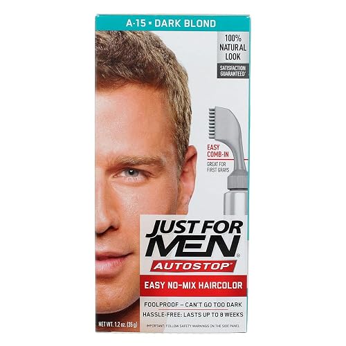 JUST FOR MEN AutoStop Haircolor, Dark Blond A-15 (2 Pack) Beauty & Personal Care Just for Men