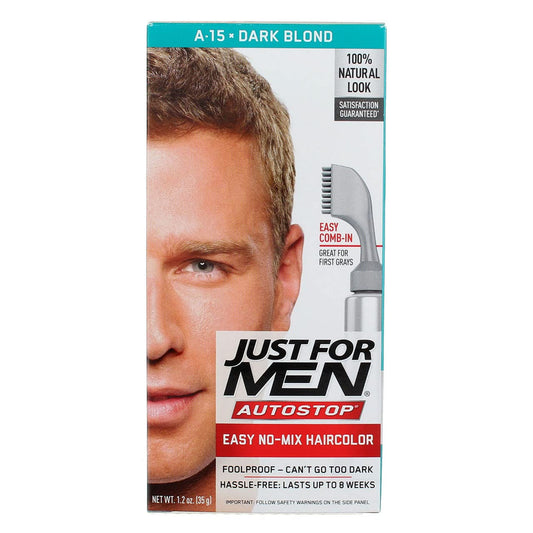 JUST FOR MEN AutoStop Haircolor, Dark Blond A-15 (2 Pack) Beauty & Personal Care Just for Men