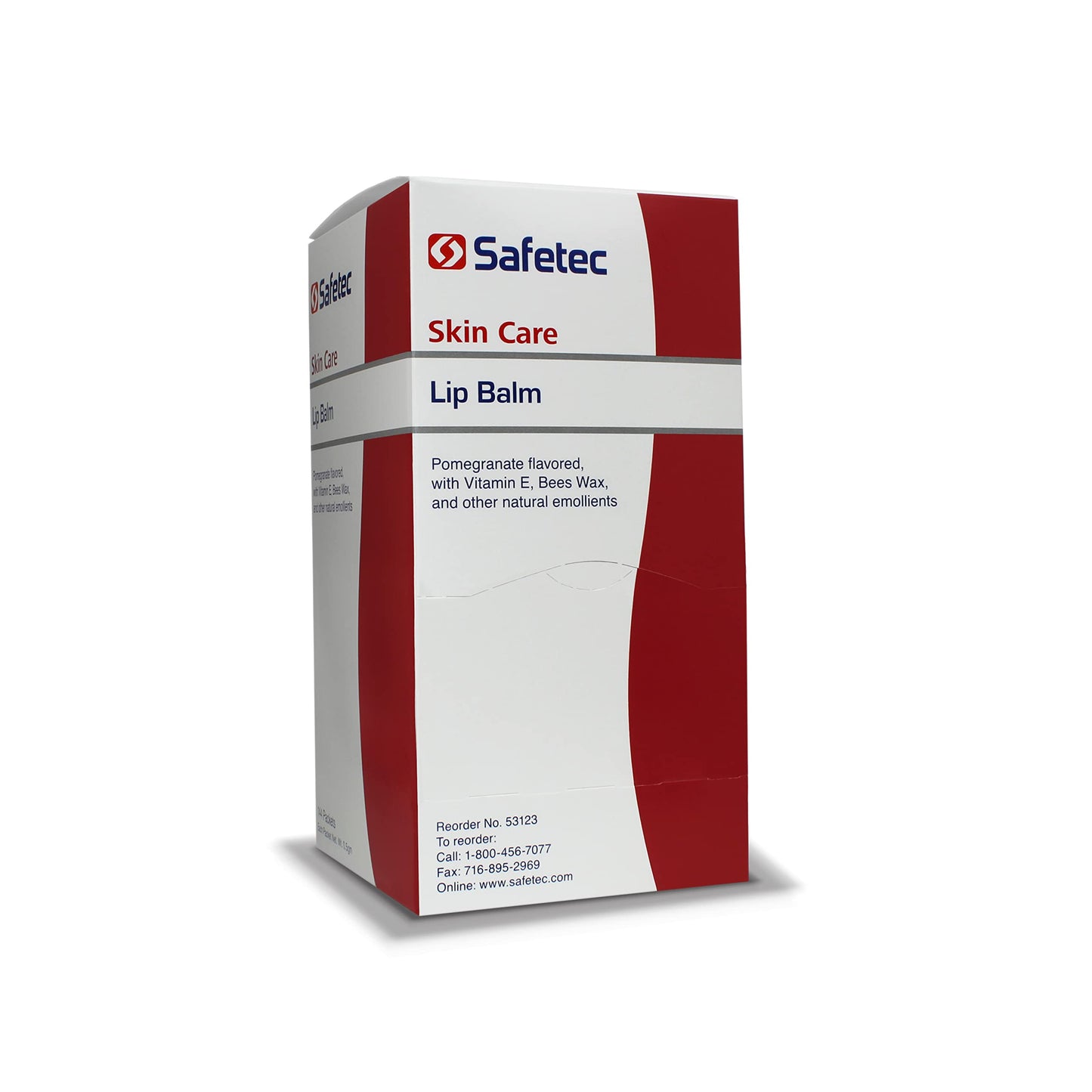 Safetec Lip Balm.5 g. Pouch 144 ct. Box (12 Boxes/case) Beauty & Personal Care Safetec