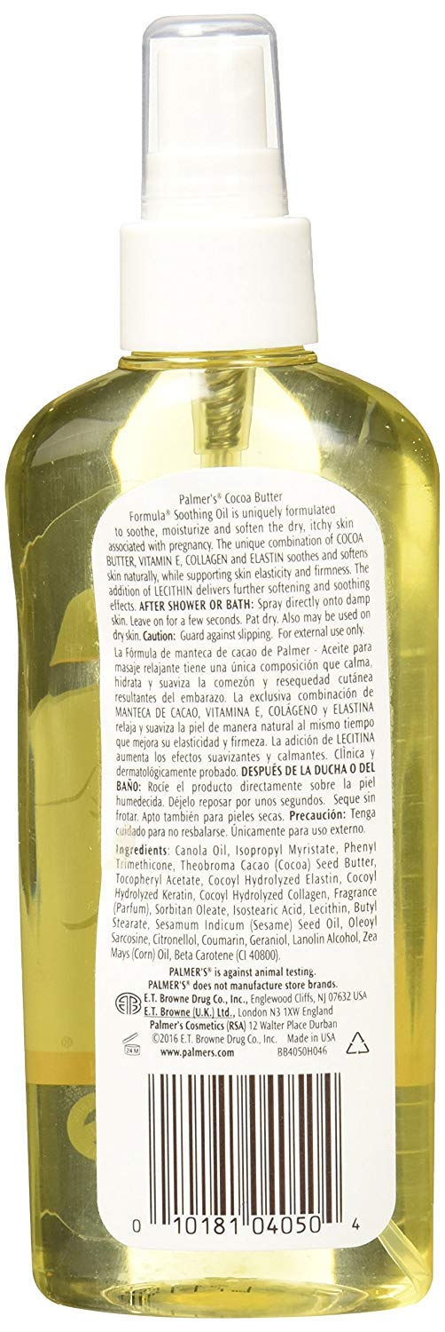 Palmer's Cocoa Butter Formula Soothing Oil 5.10 oz ( Pack of 6) Beauty & Personal Care Palmer's