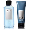 Bath & Body Works Men's Collection Ultra Shea Body Cream & 2 in 1 Hair and Body Wash OCEAN. Beauty & Personal Care Bath & Body Works