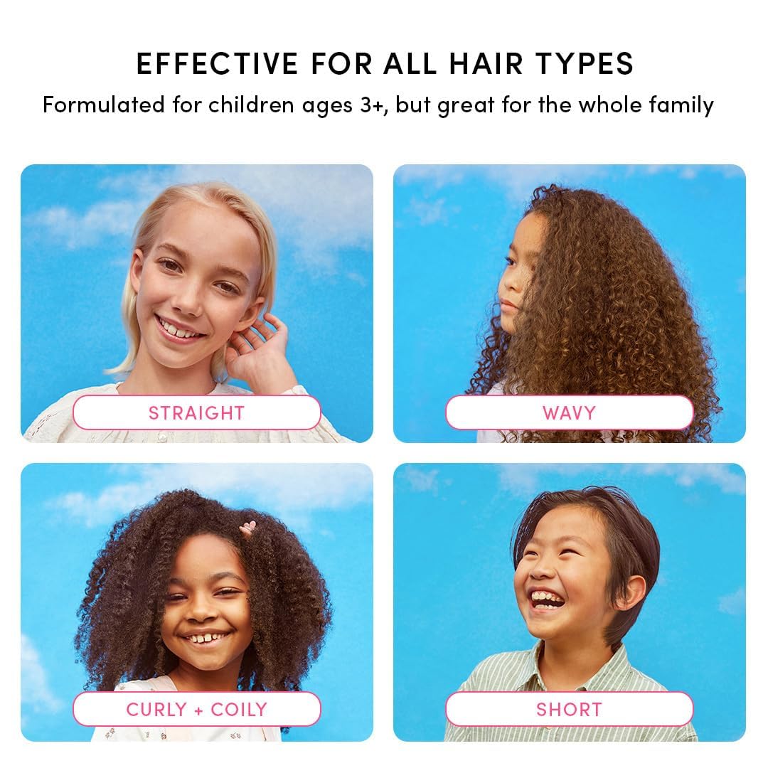 Evereden Kids Shampoo & Conditioner Refills | Dermatologist-Tested, EWG Verified, No Silicones | Detangling Haircare with Plant Protein Peptides Beauty & Personal Care Evereden