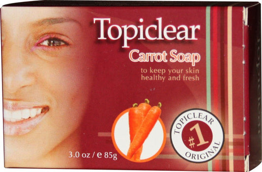 Topiclear Carrot Soap 3 oz Beauty & Personal Care Topiclear