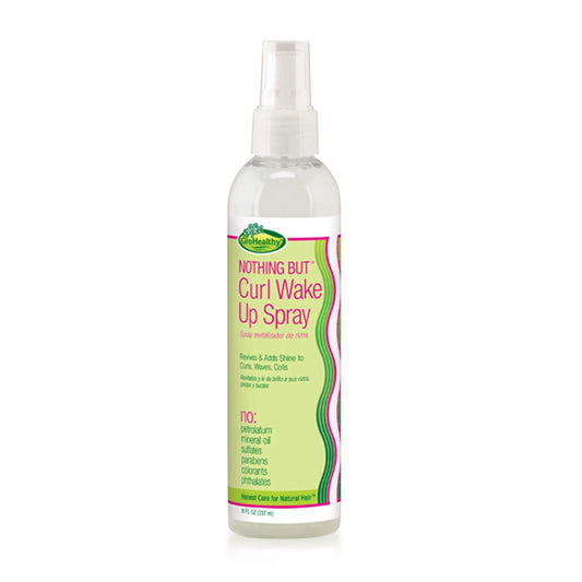 NOTHING BUT Curl Wake Up Spray | Sulfate-Free Curl Refresher & Detangler | Defines, Conditions & Adds Shine for Natural Curly Hair, 8oz (4 Pack) Beauty & Personal Care NOTHING BUT