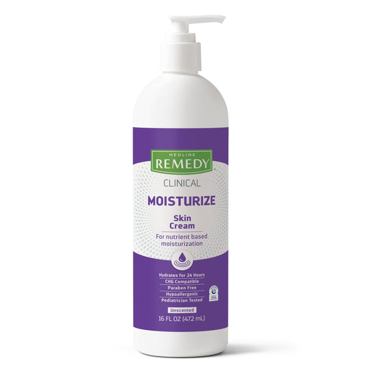 Medline Remedy Phytoplex Nourishing Skin Cream, Unscented Skin Moisturizer, Paraben Free Body Lotion, 16 Fl Oz Beauty & Personal Care Medline Remedy