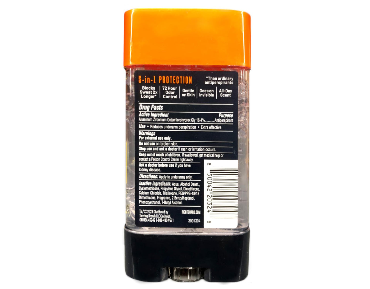 Right Guard Total Defense Anti-Perspirant Deodorant Power Gel Fresh Blast 4 oz (Pack of 4) Beauty and Personal Care Right Guard